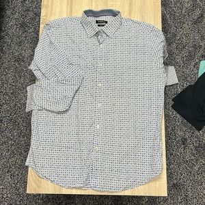Bugatchi Button Down Dress Shirt - LARGE